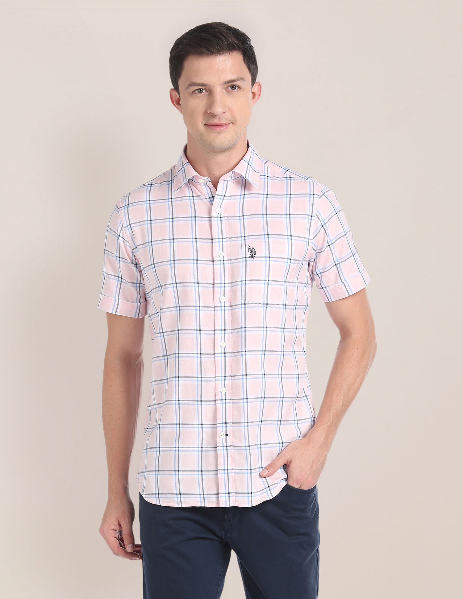 U.S. Polo Assn. Tartan Check Dobby Shirt