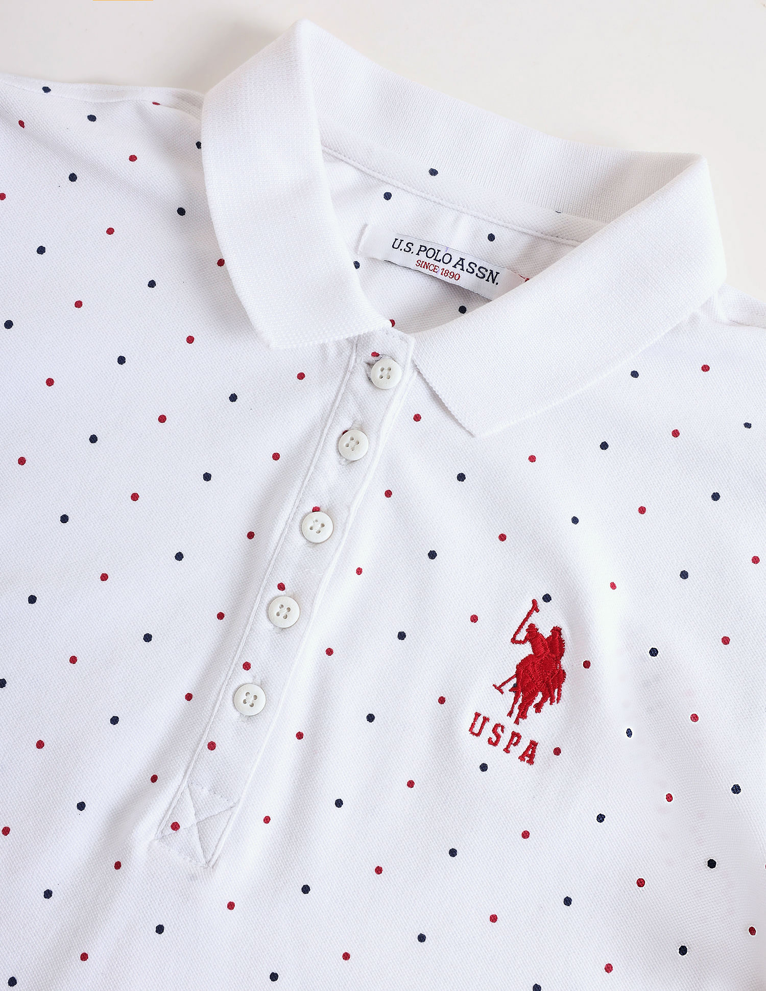 ★新品★MARK&LONA Vector Polo Point Collar MARK&LONA - Vector Polo Point Collar | ポロシャツ | ホワイト