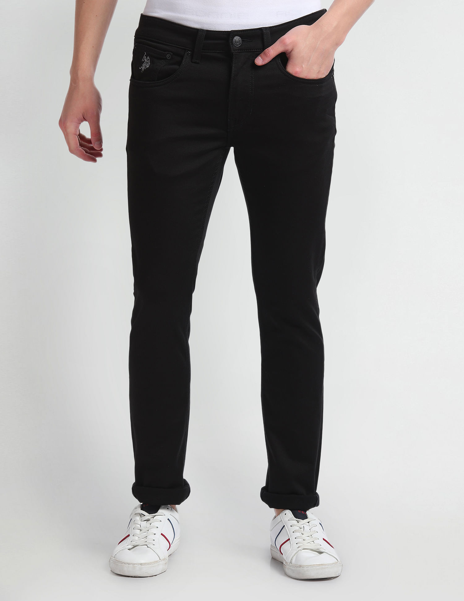 Us polo 2025 assn black jeans