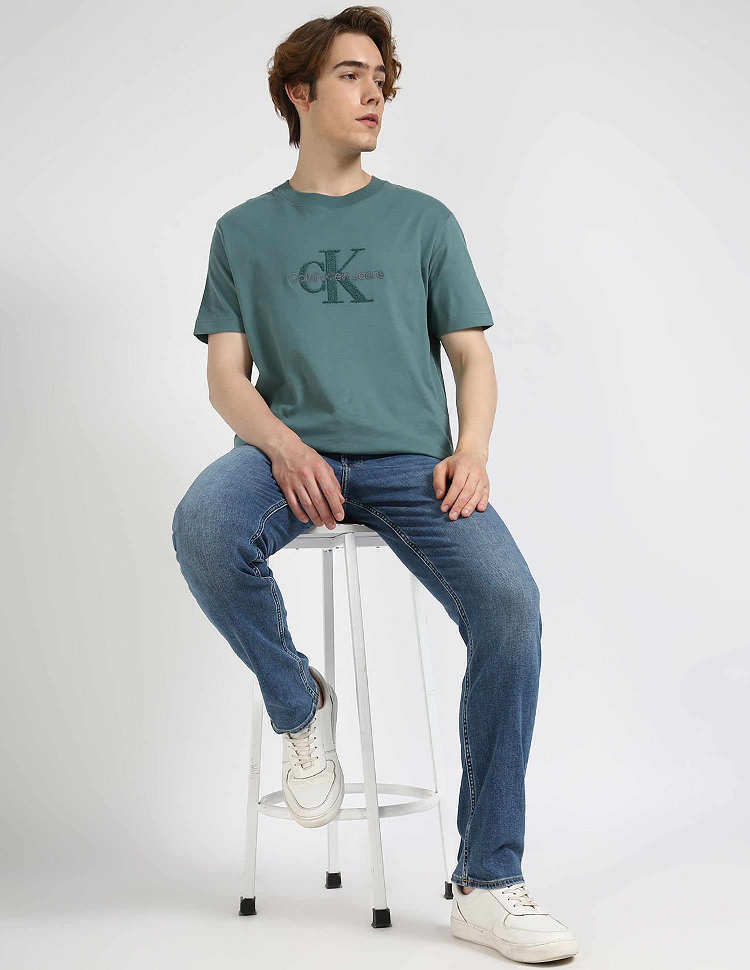 Calvin Klein Jeans Body Regular Fit Blue Jeans