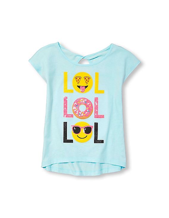 The Childrens Place Girls Big Graphic Fashion Tops