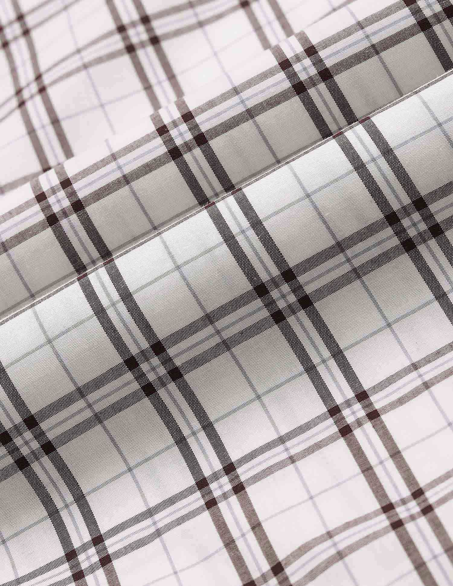 U.S. Polo Assn. Grid Tattersall Checked Tailored Fit Shirt
