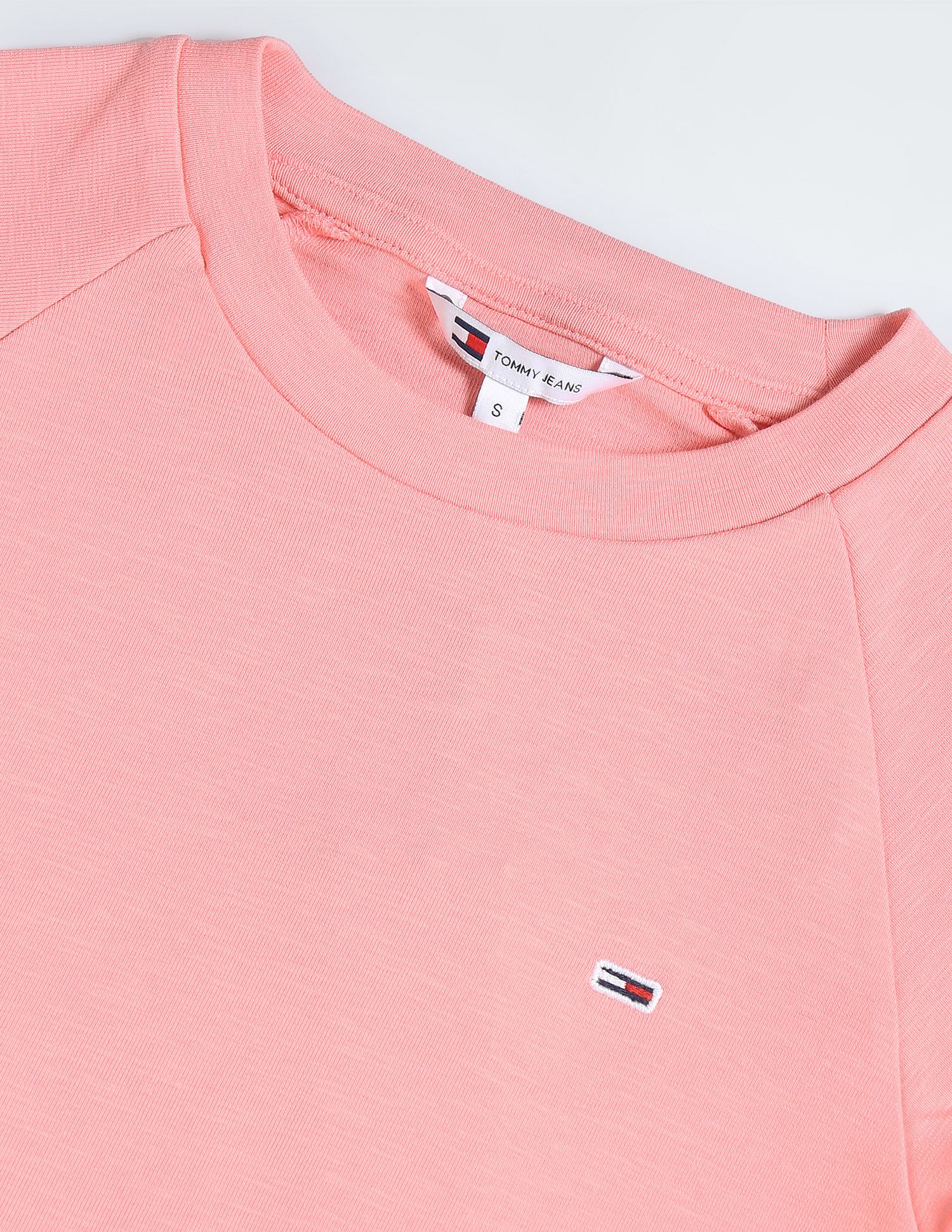 Tommy Hilfiger Baby Lock Rib Slim Cropped T-Shirt