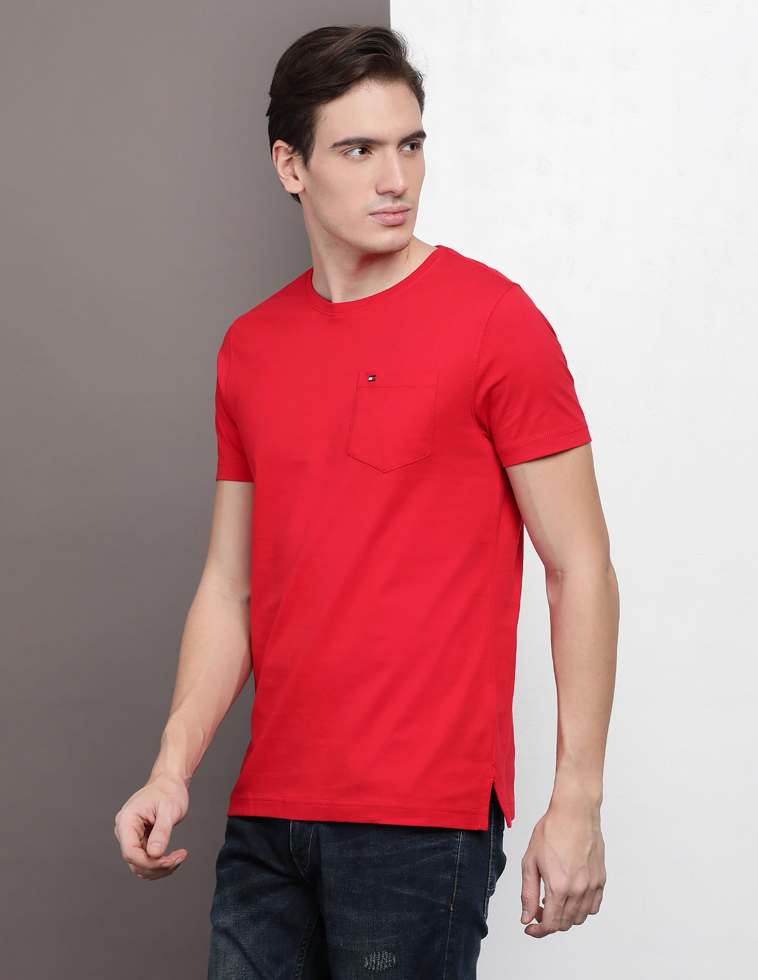 Buy Tommy Hilfiger Crew Neck Classic Pocket T-Shirt 