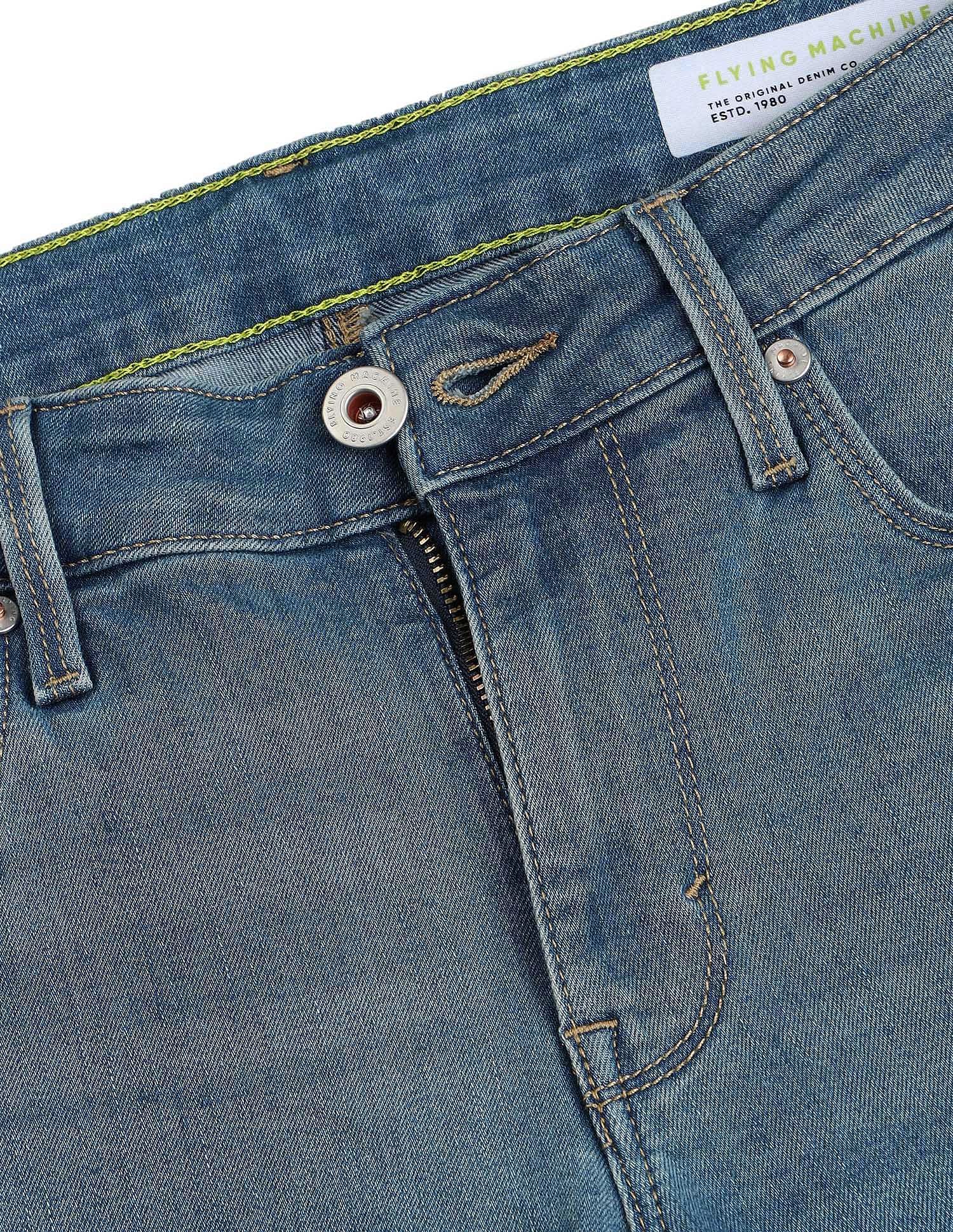 Flying Machine Jackson Super Skinny Fit Washed Jeans
