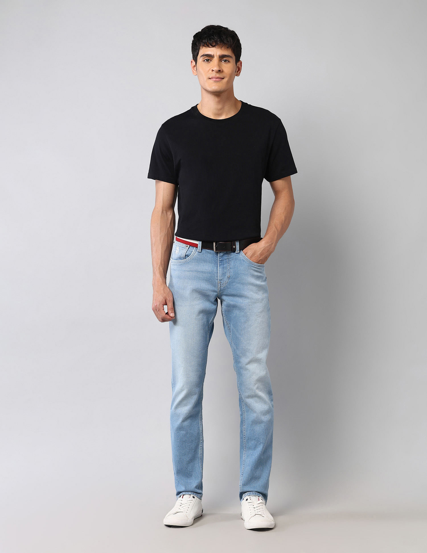 U.S. Polo Assn. Denim Co. Brandon Slim Tapered Fit Blue Vintage Jeans