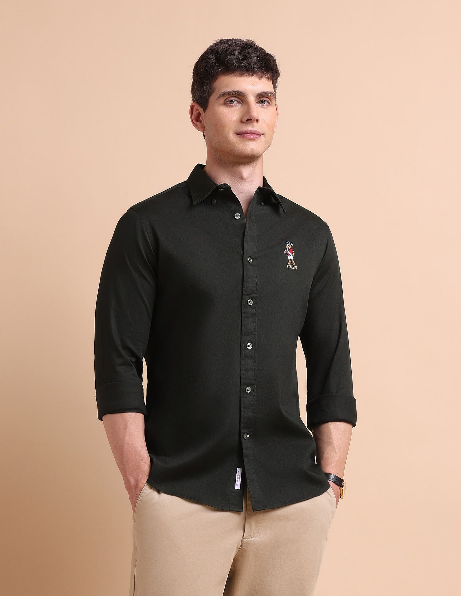 U.S. Polo Assn. Tailored Fit Button Down Shirt