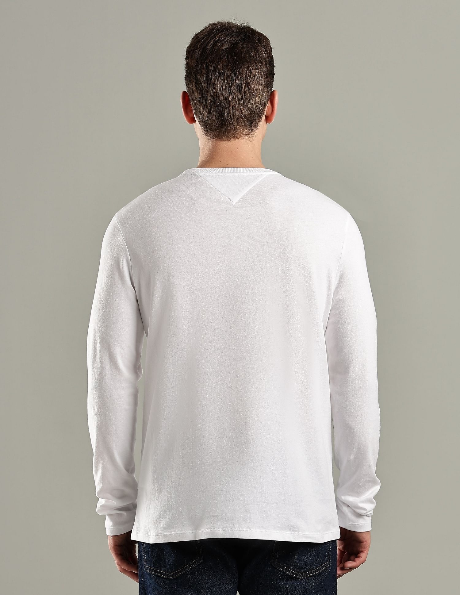 Tommy Hilfiger Solid Regular-Fit Cotton T-Shirt