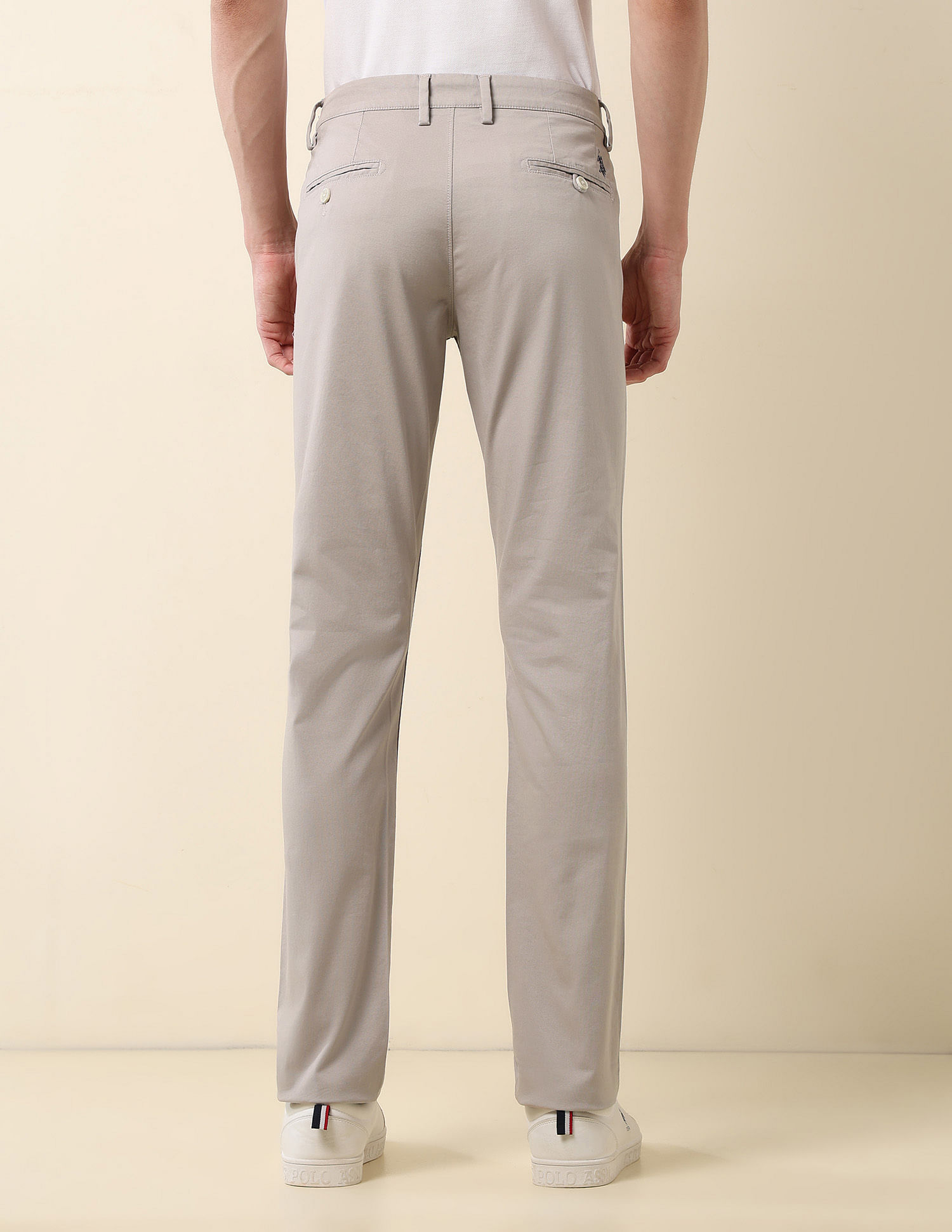 U.S. Polo Assn. Denver Slim Fit Dobby Weave Trousers