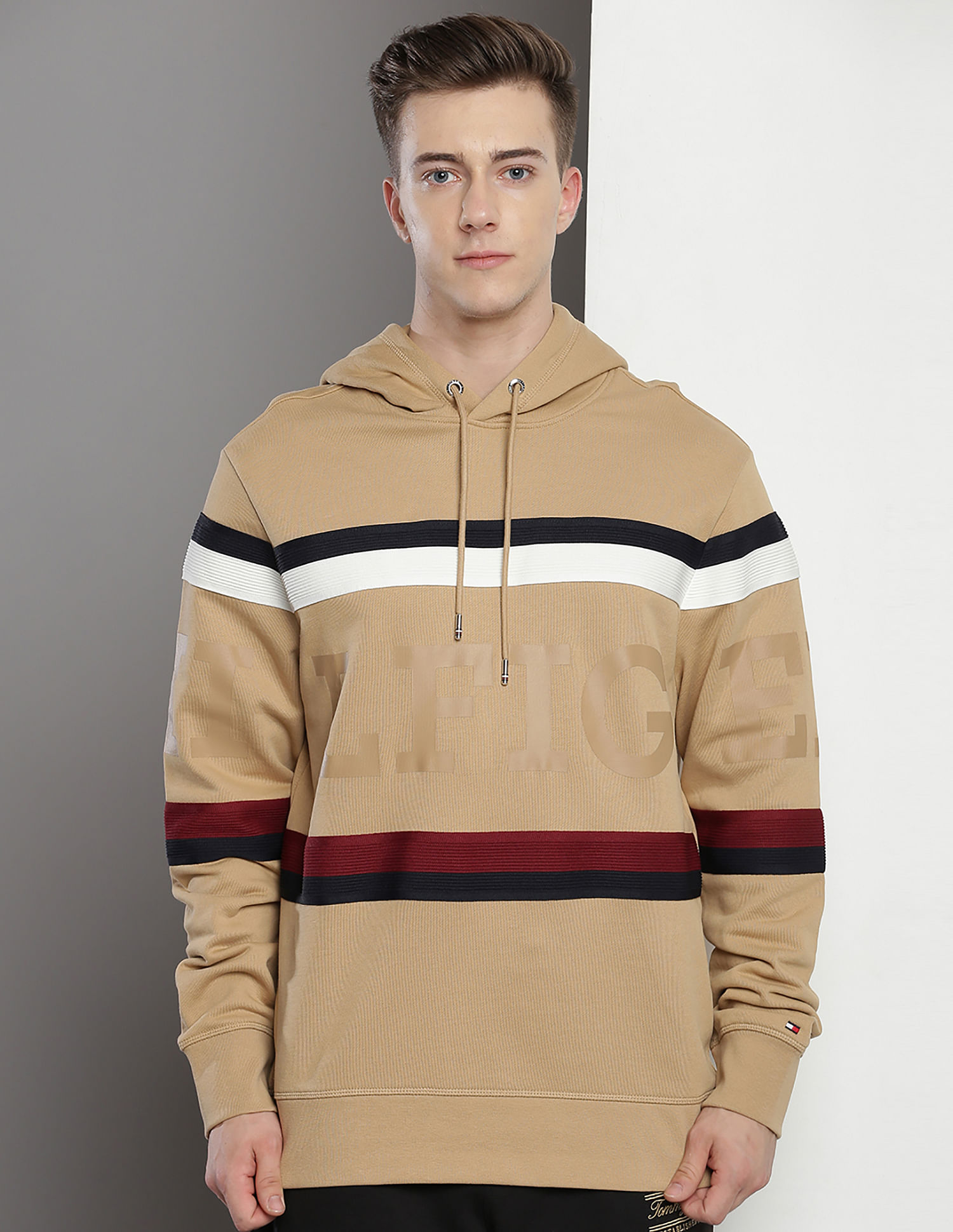 Tommy Hilfiger Sustainable Horizontal Stripe Sweatshirt