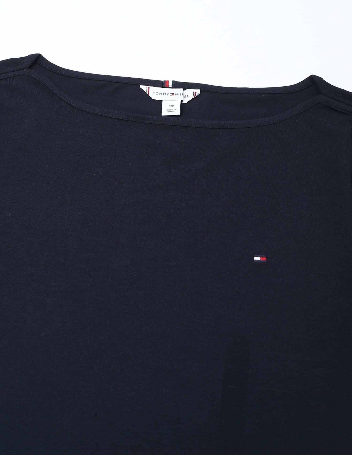 Tommy Hilfiger Solid Slim-Fit Cotton T-Shirt