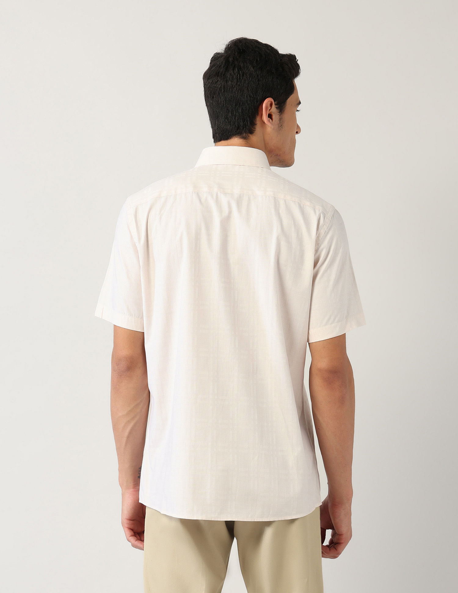 Arrow Liberty Classic Fit Textured Shirt