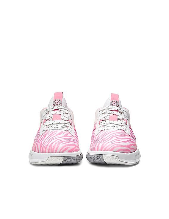 Cole Haan Women Pink Zerogrand Winner Tennis Lace Up Sneakers