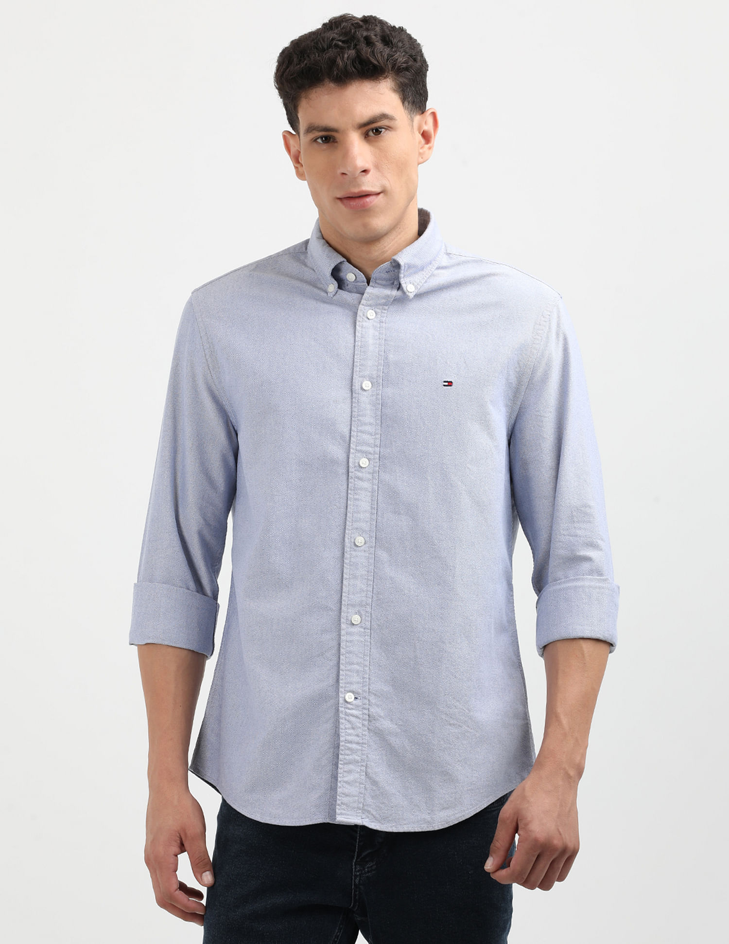 Tommy Hilfiger Solid Heritage Oxford Shirt