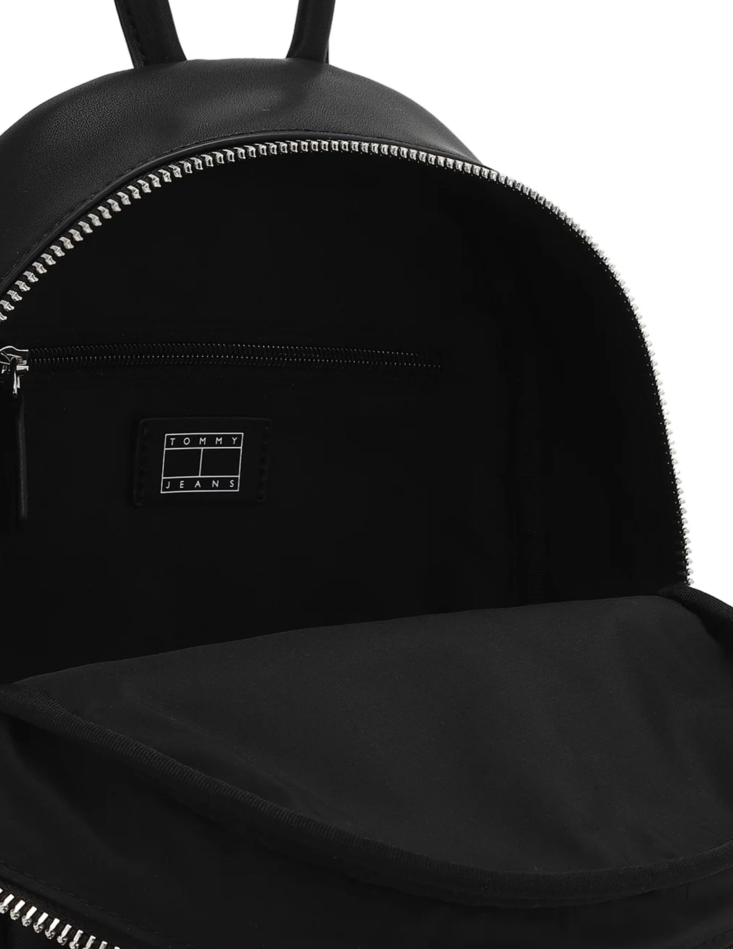 Tommy Hilfiger Textured Black PU Sling Bag