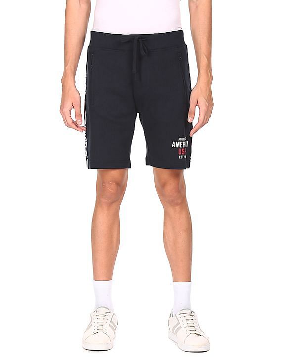 U.S. Polo Assn. Denim Co. Elasticized Waist Brand Tape Shorts