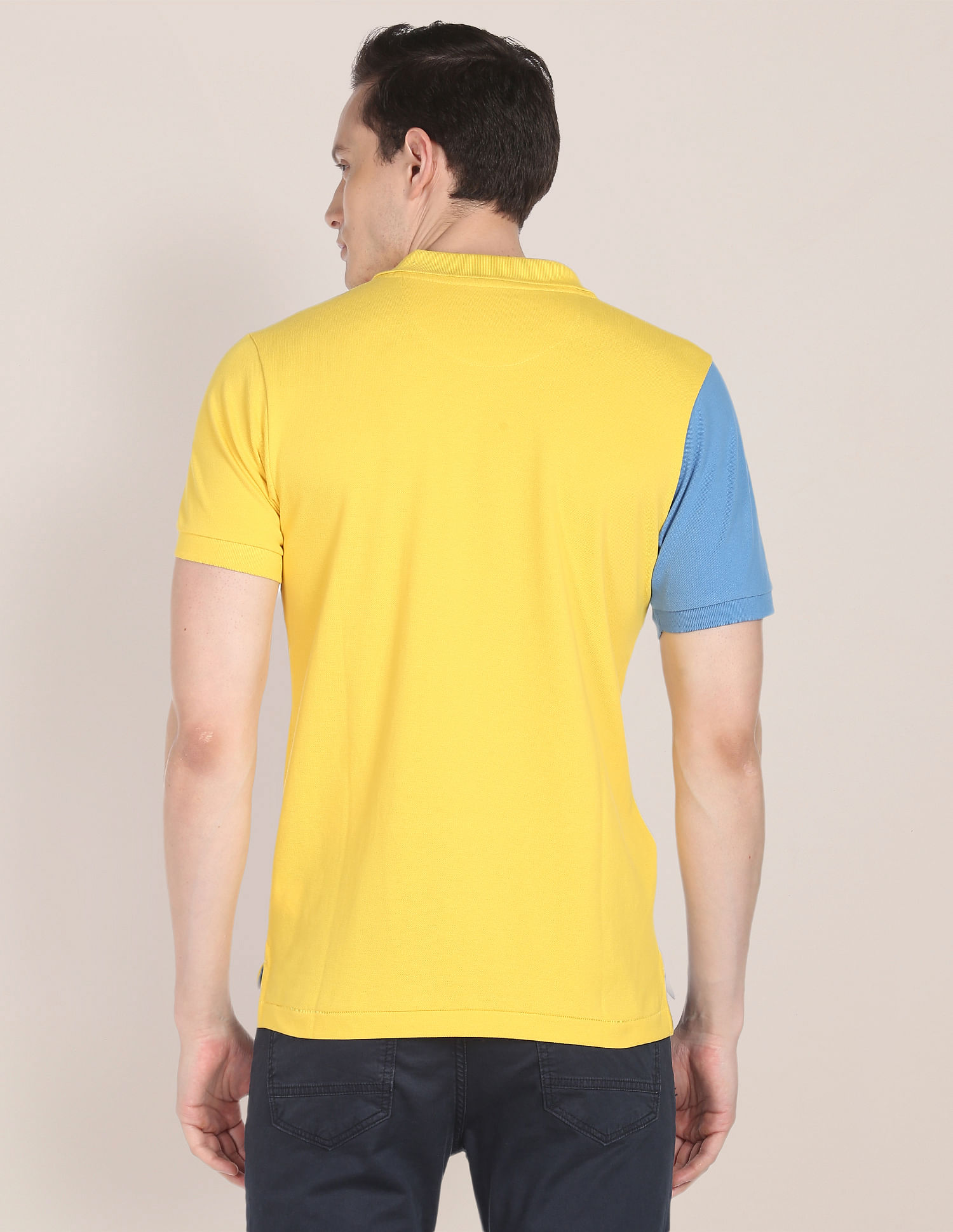U.S. Polo Assn. Colour Block Cotton Polo Shirt