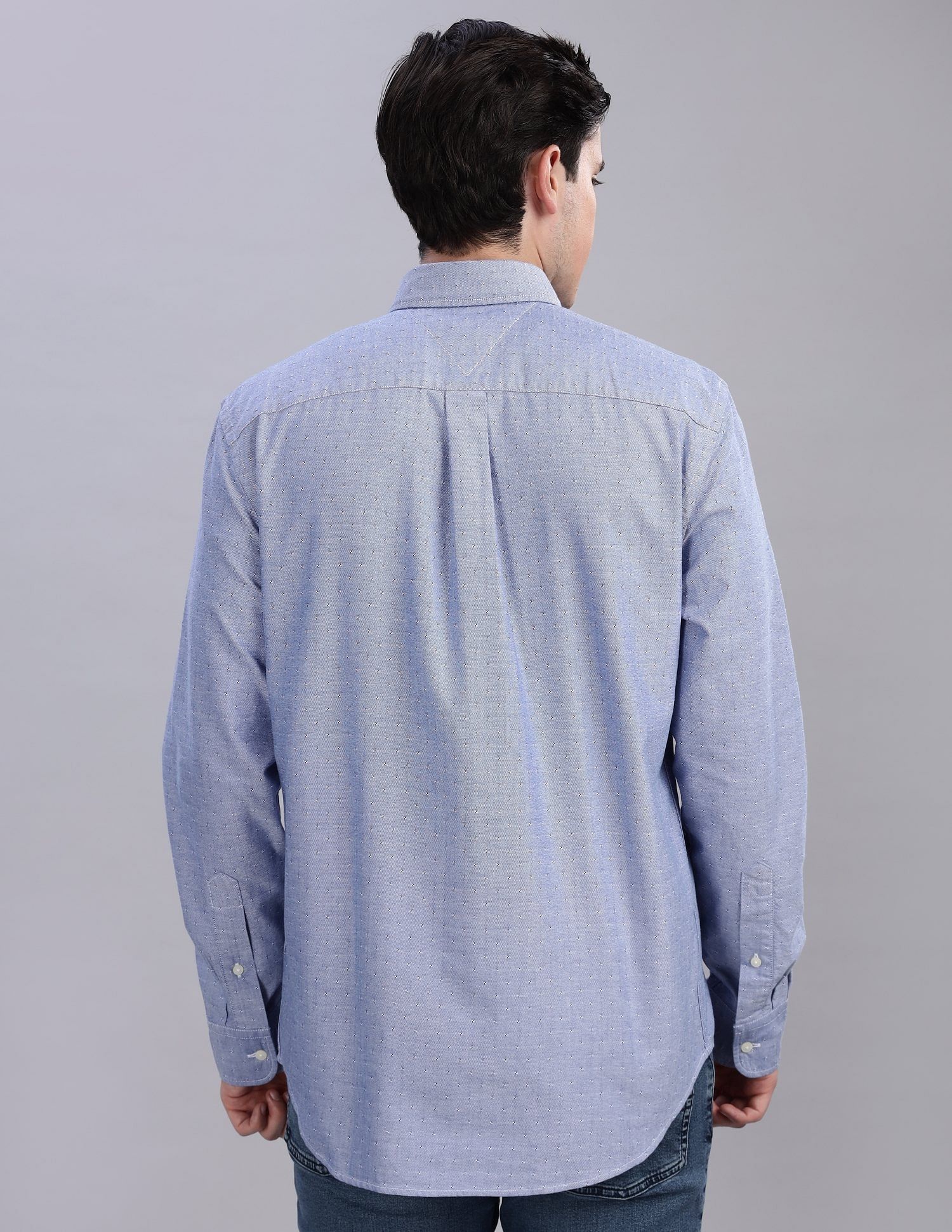 Tommy Hilfiger Textured Regular-Fit Oxford Woven Shirt