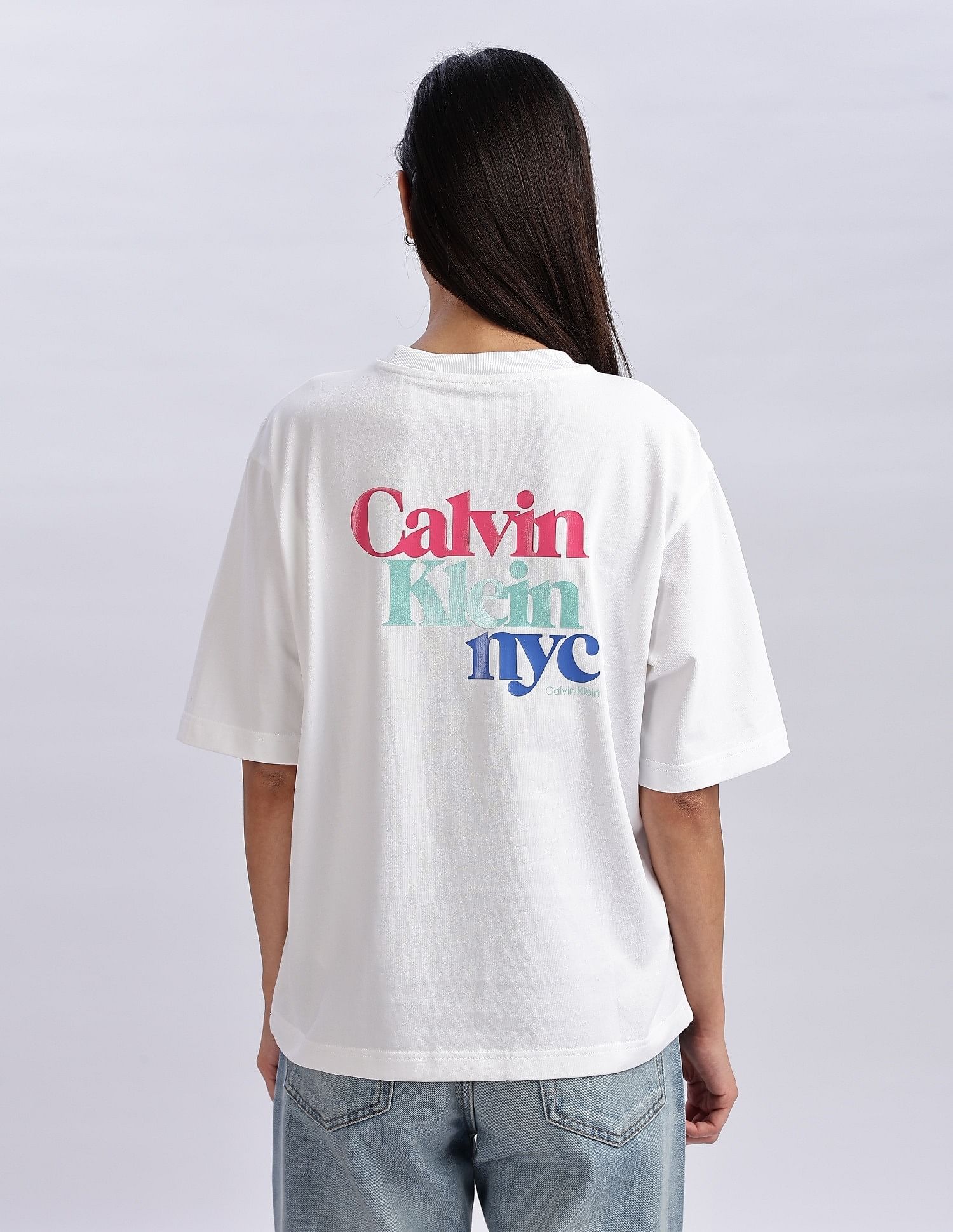 Calvin Klein Jeans Relaxed fit Typography Cotton T-Shirt