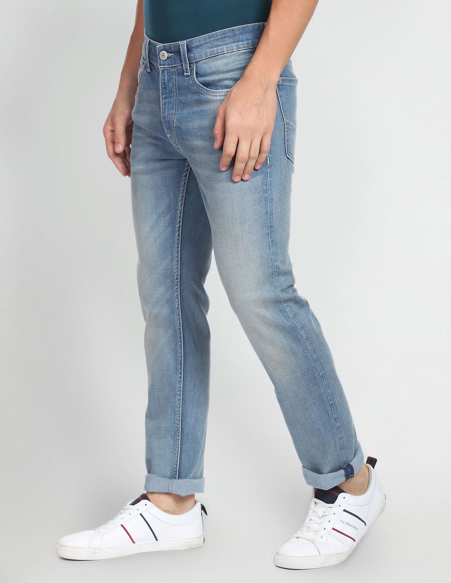 U.S. Polo Assn. Denim Co. Regallo Skinny Fit Blue Jeans