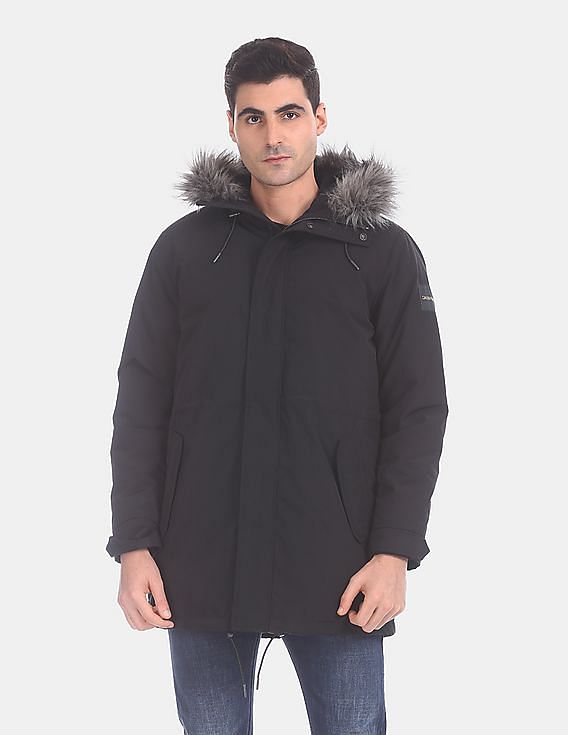 mens parka calvin klein