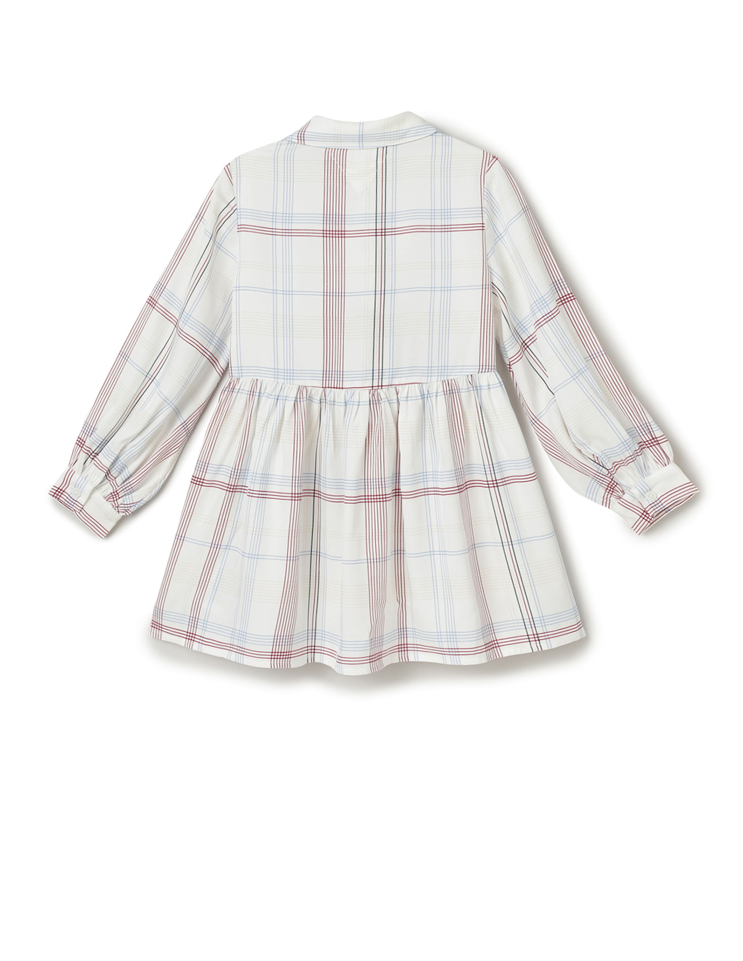 Tommy Hilfiger Kids Girls Check Shirt Dress
