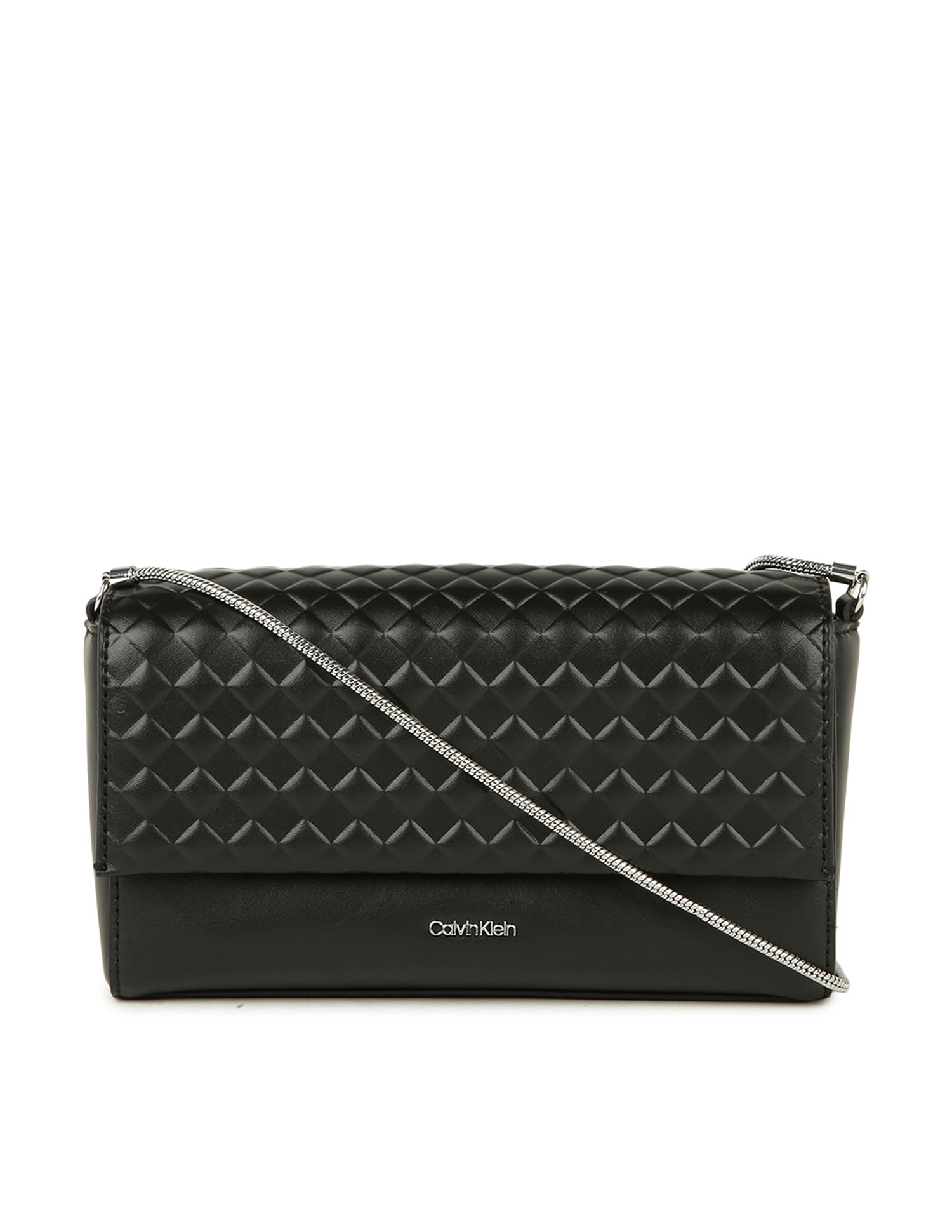 Calvin Klein Quilt Mini Crossbody Handbag