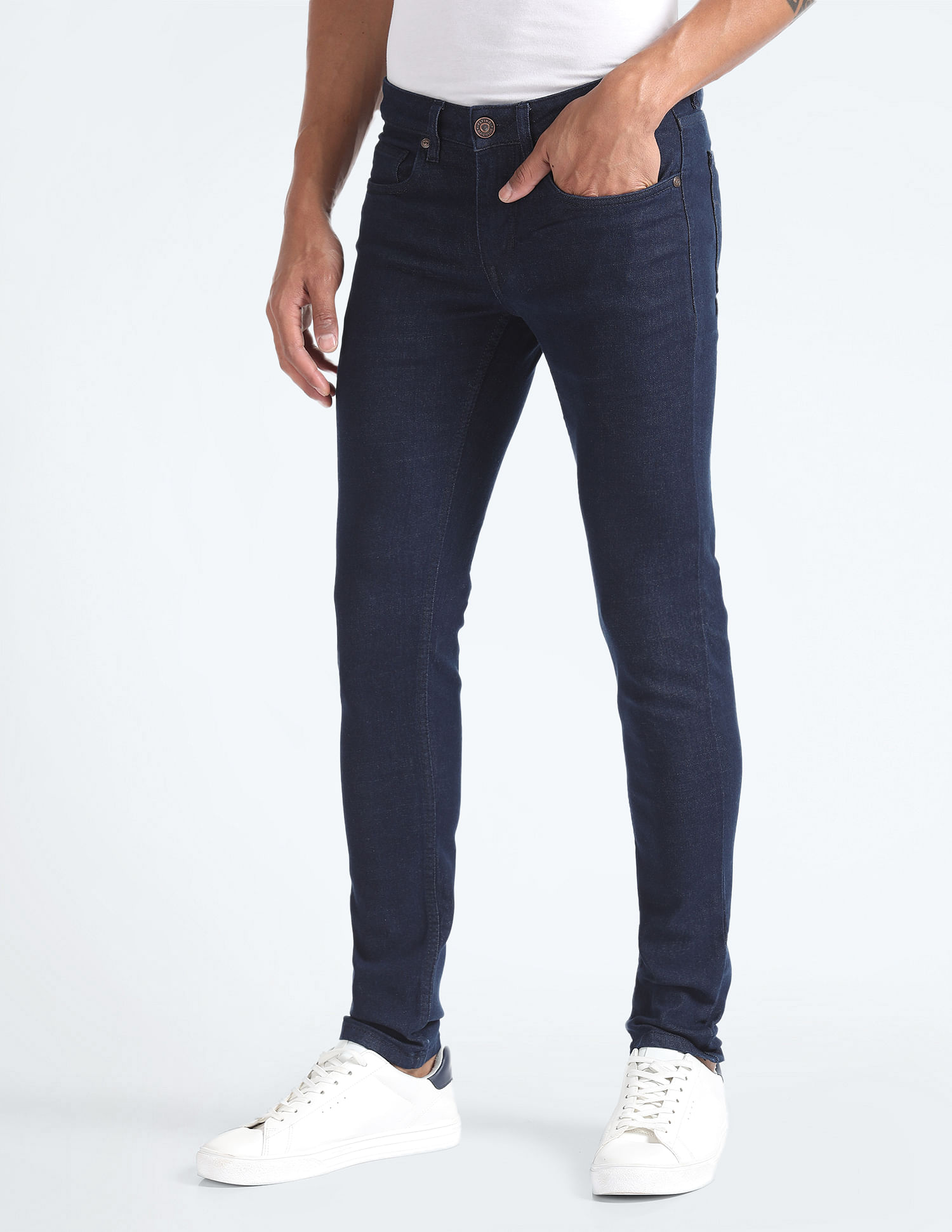 Flying Machine Jackson Skinny Fit Low Rise Jeans