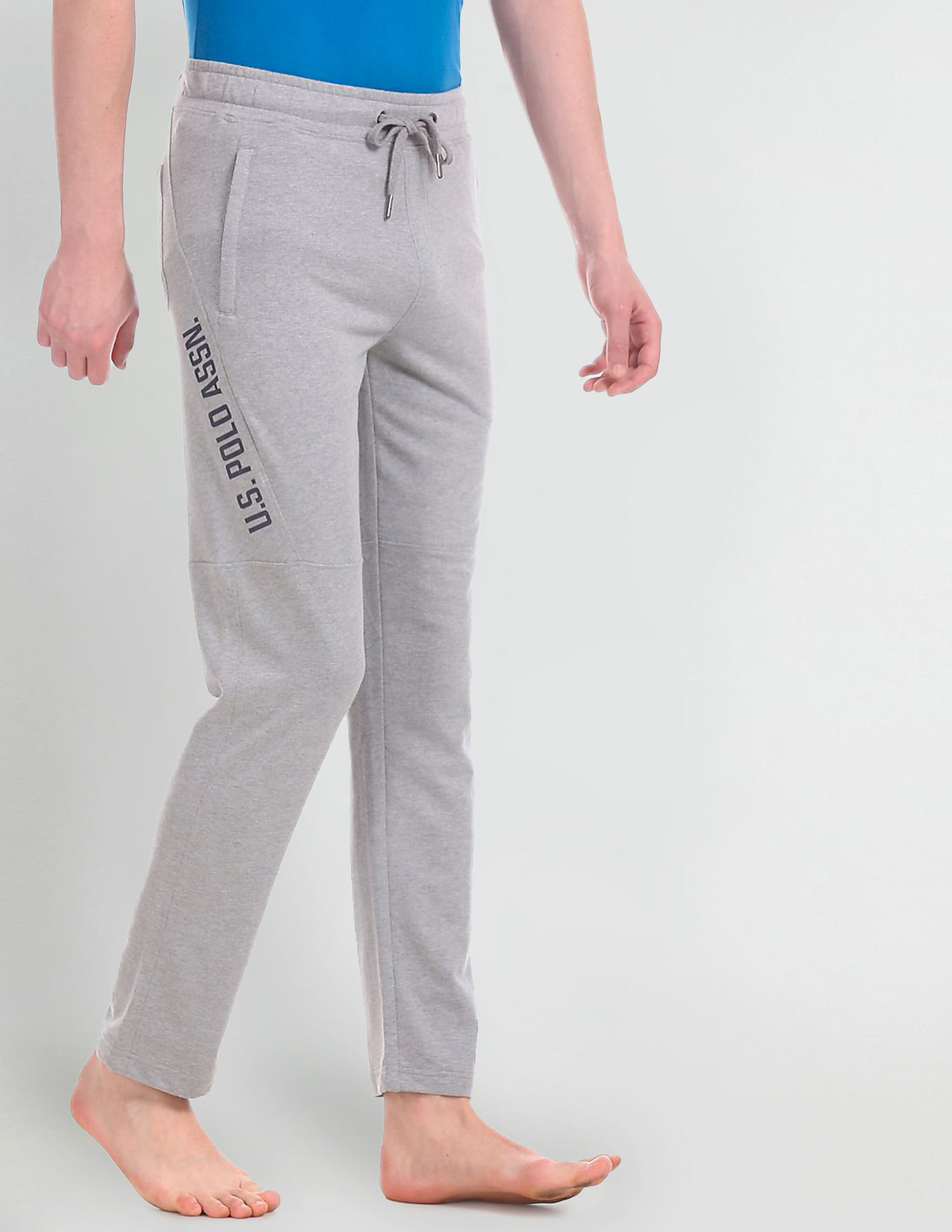 Buy USPA Innerwear Solid Tri Blend I684 Lounge Track Pants - Pack