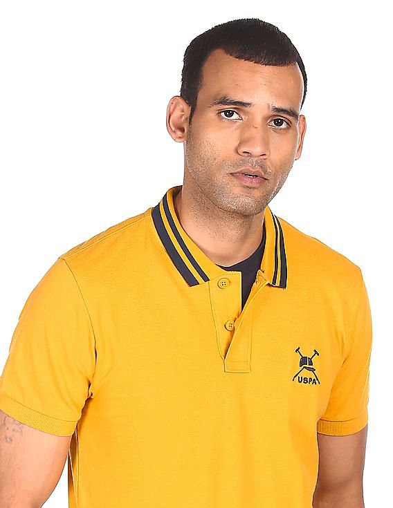 U.S. Polo Assn. Solid Cotton Polo Shirt