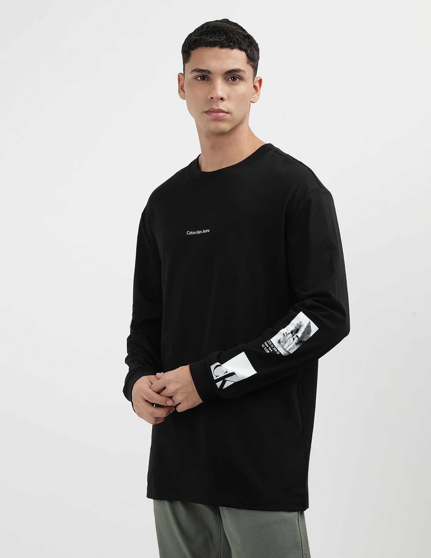 Calvin Klein Jeans Monologo Relaxed Fit T-Shirt