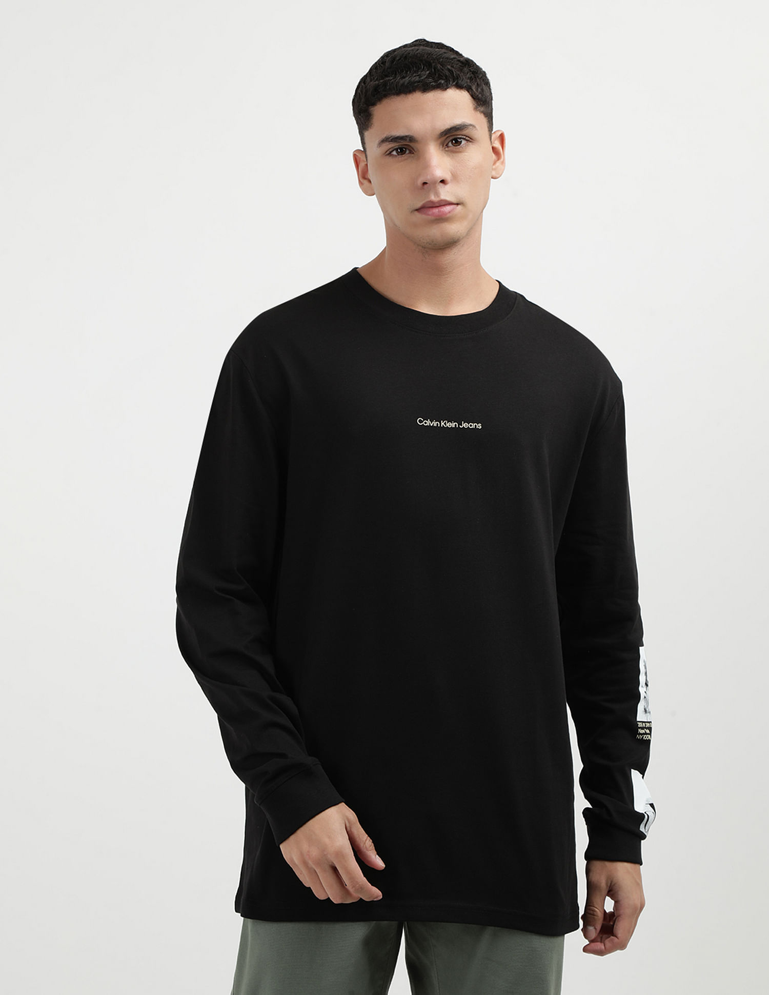 Calvin Klein Jeans Monologo Relaxed Fit T-Shirt