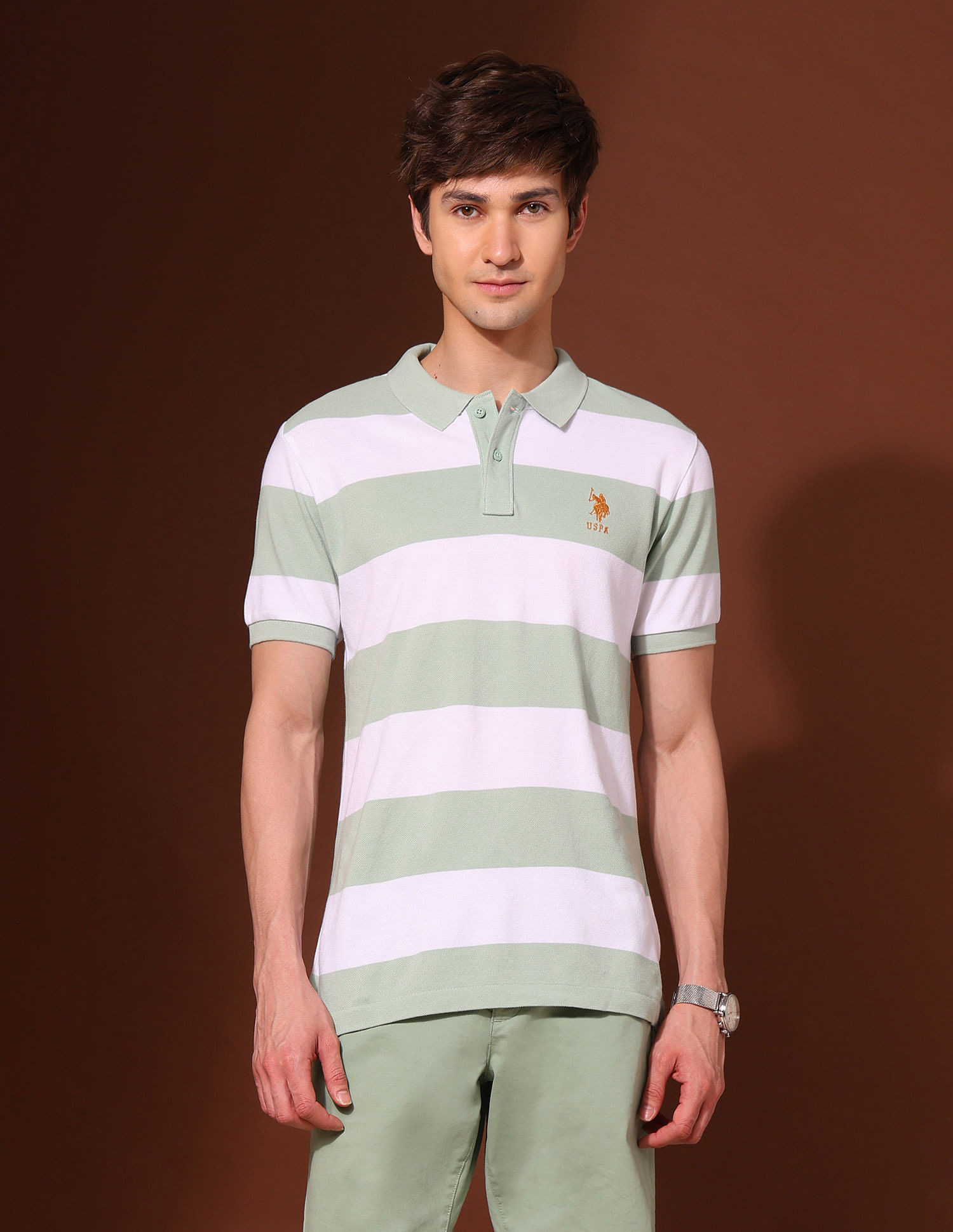 U.S. Polo Assn. Pure Cotton Work And Wander Polo Shirt