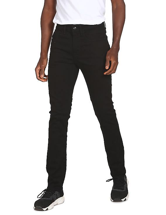 U.S. Polo Assn. Denim Co. Brandon Slim Tapered Fit Black Jeans