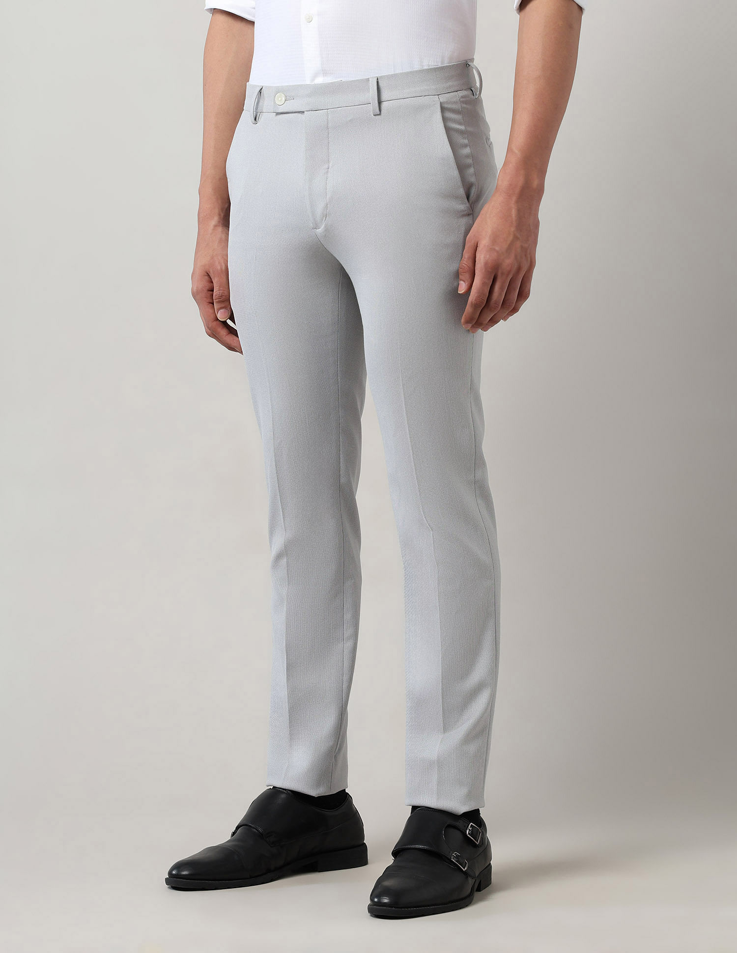 Arrow Slim Fit Autoflex Trousers