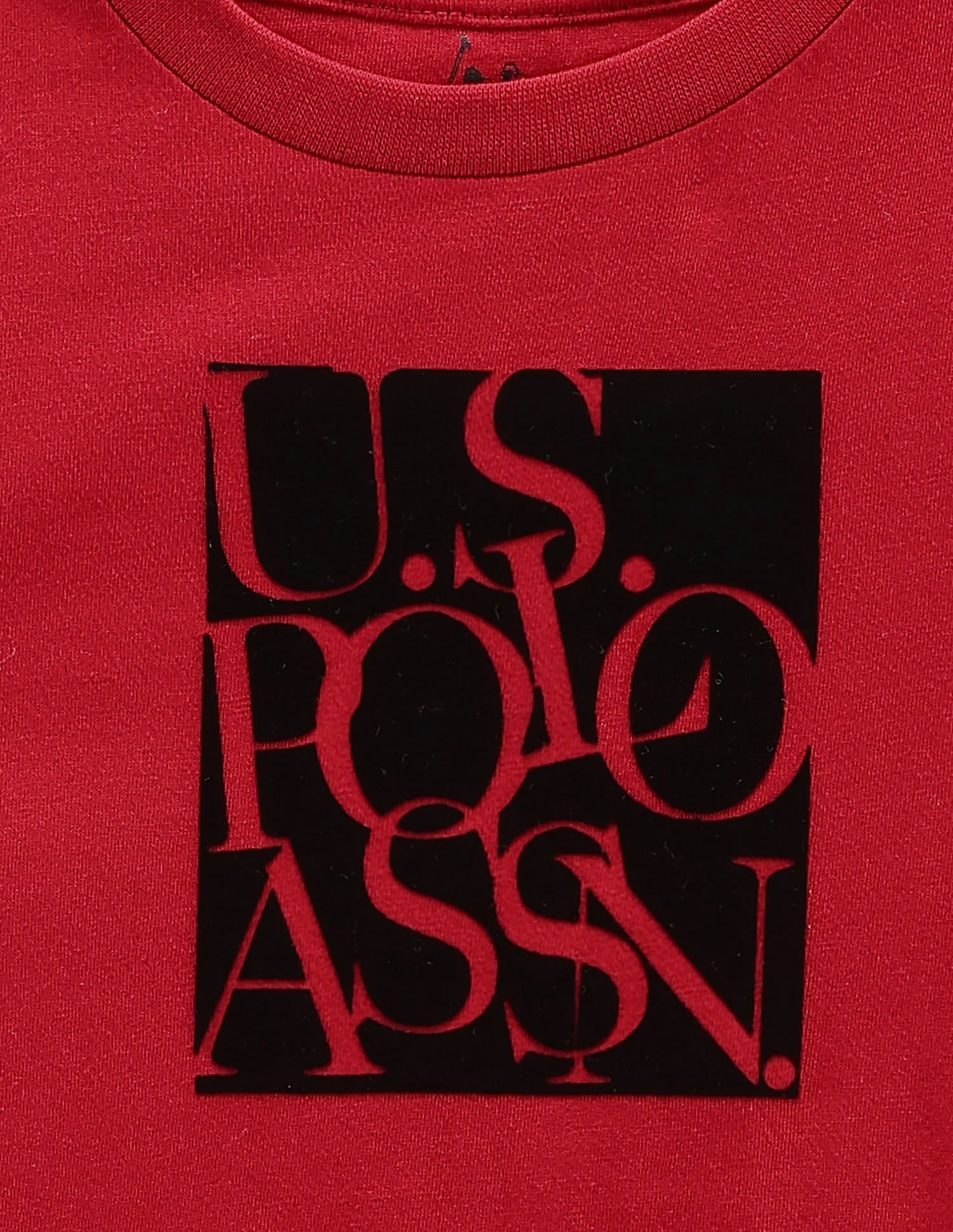 U.S. Polo Assn. Kids Boys Cotton Brand Print T-Shirt