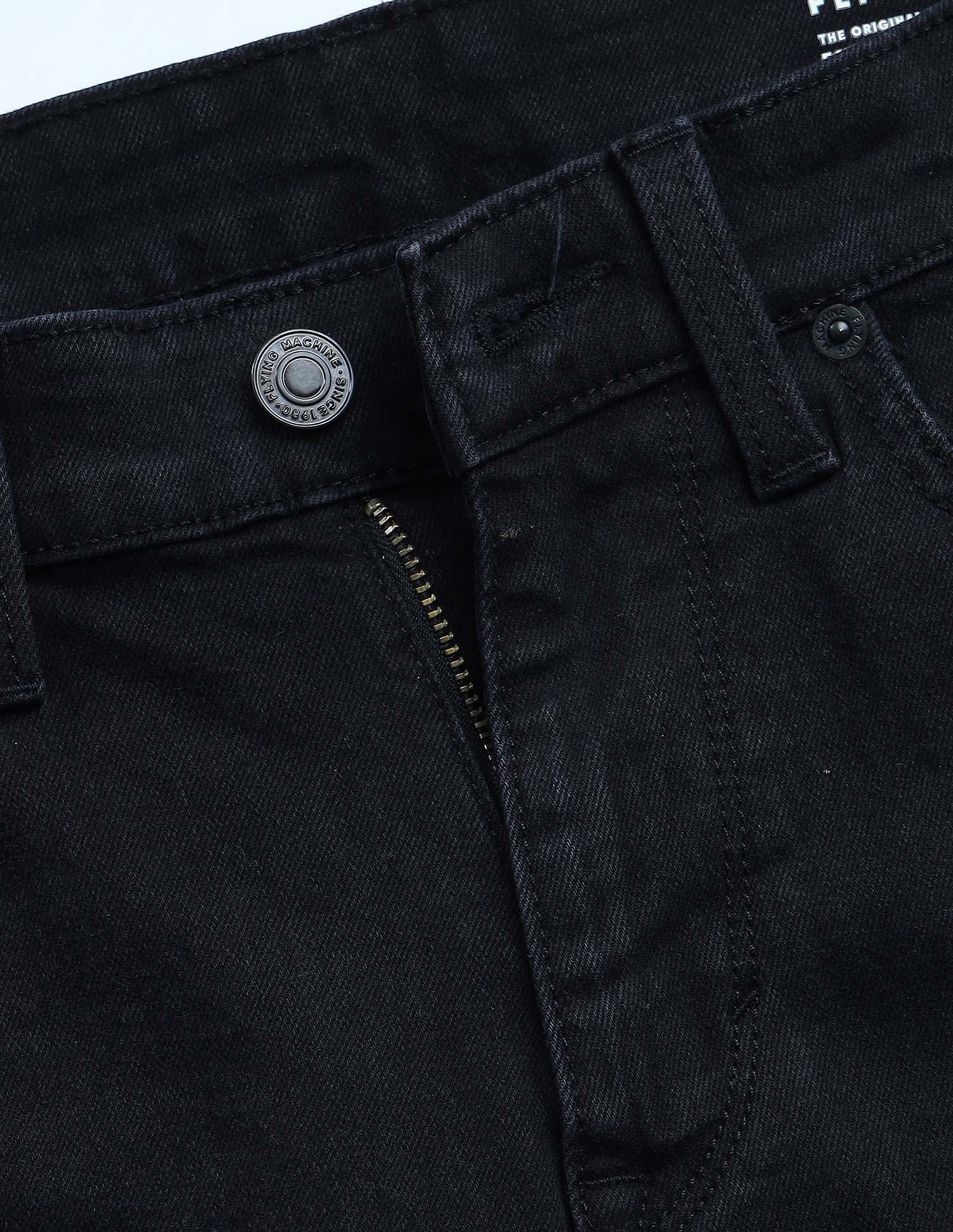 Flying Machine Mid Rise Freddie Slim Straight Fit Jeans