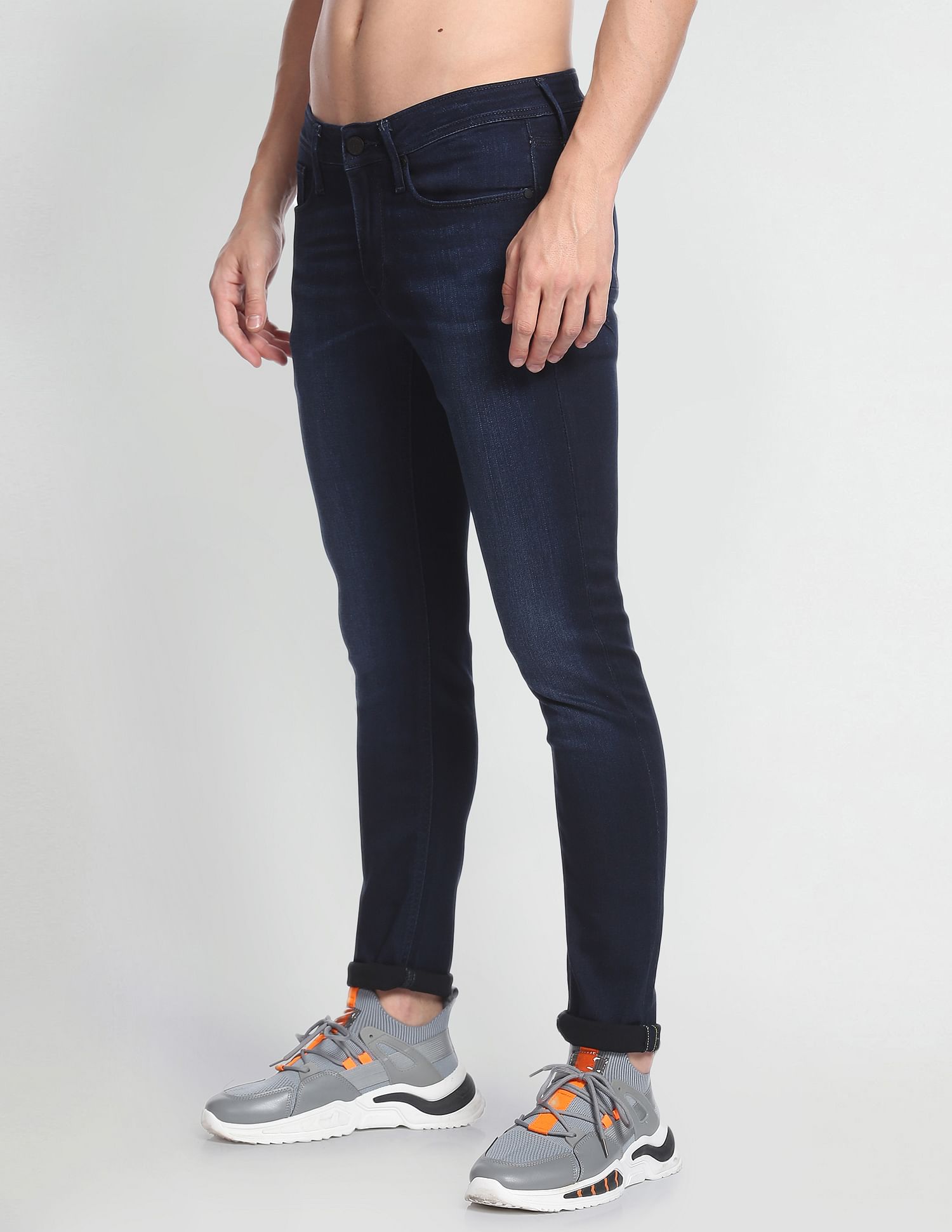 Flying Machine Jackson Skinny Fit Stone Wash Luxe Jeans