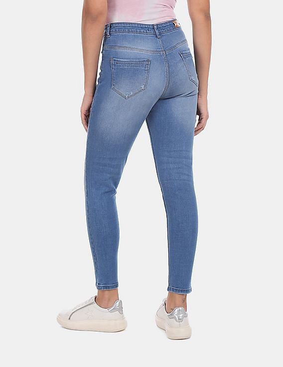 Flying Machine Women Veronica Skinny Fit High Rise Jeans