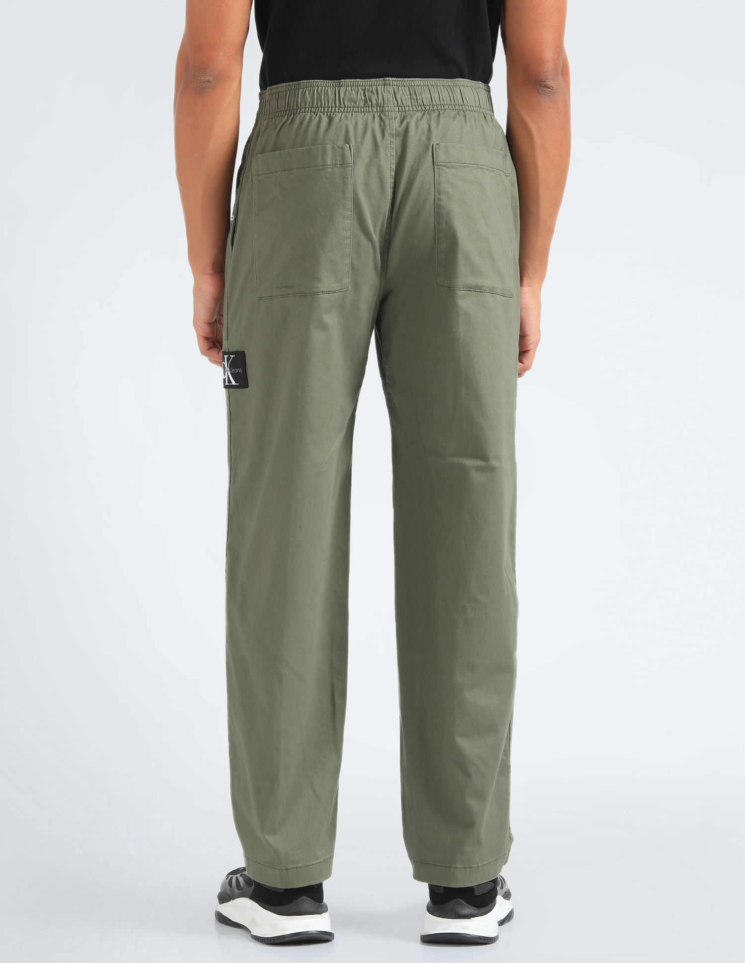 Calvin Klein Recycled Cotton Relaxed Trousers