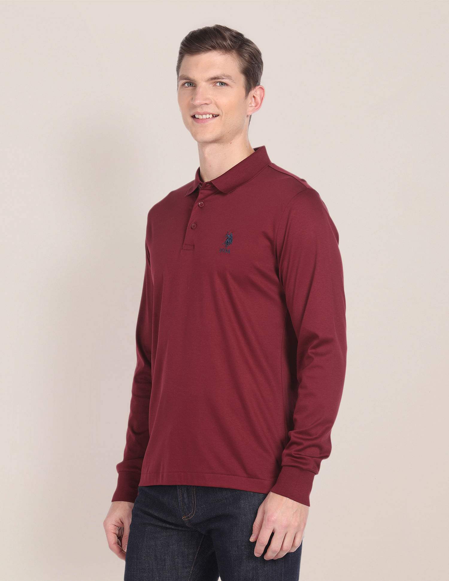 U.S. Polo Assn. Slim Fit Cotton Polo Shirt