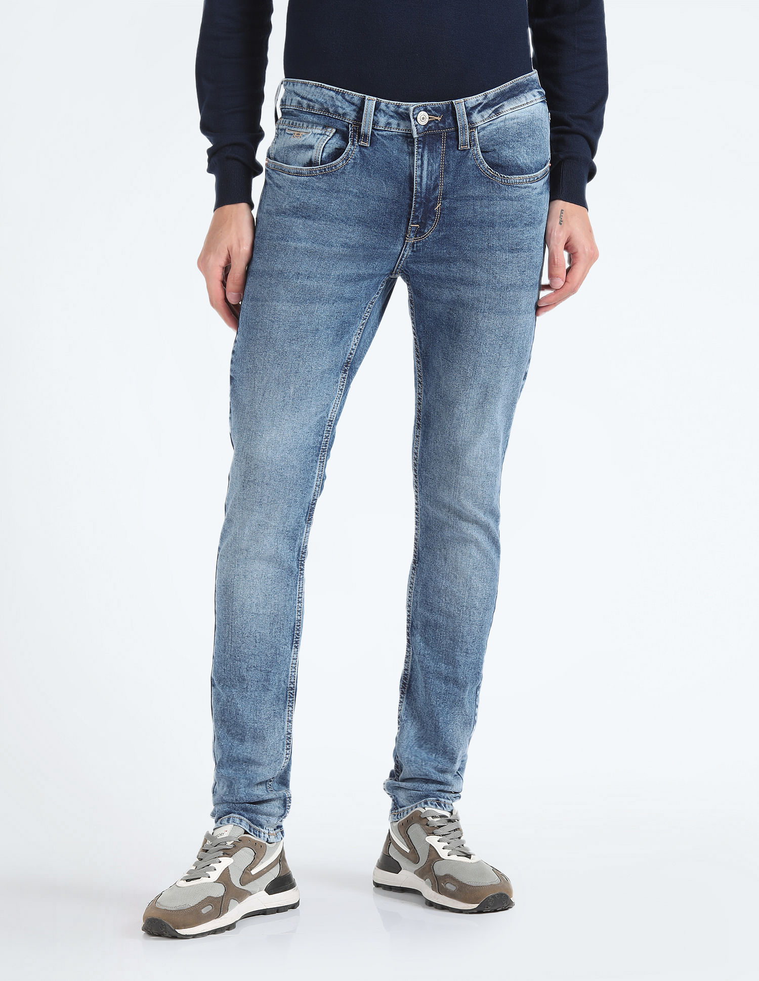 Flying Machine Low Rise Jackson Skinny Fit Jeans