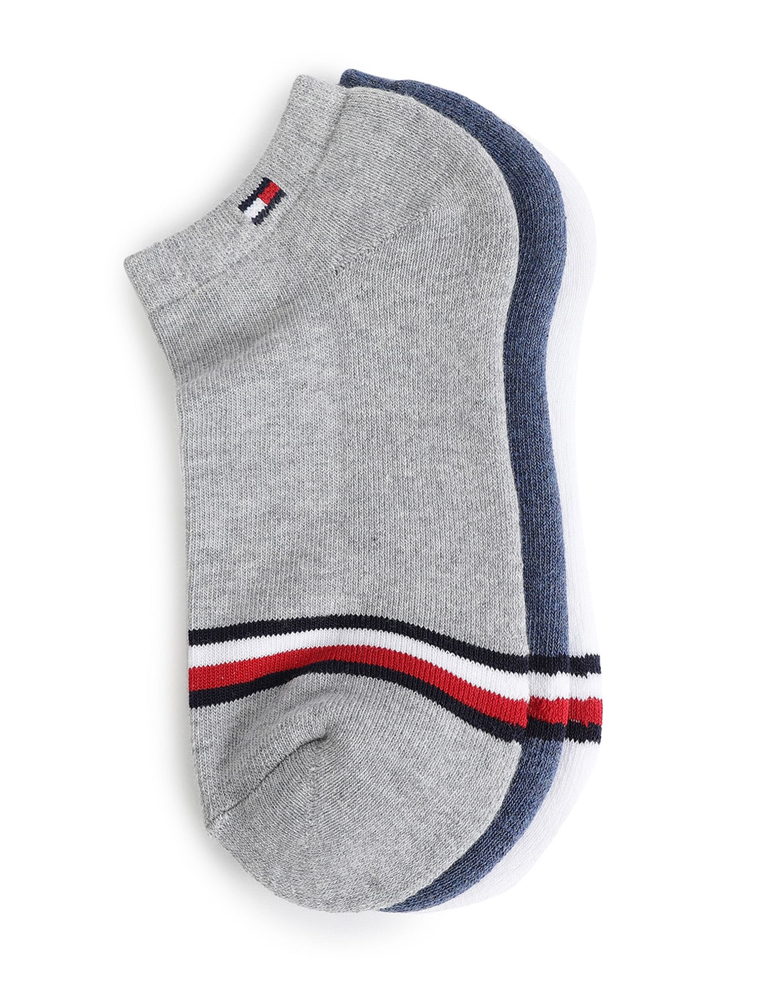 Tommy Hilfiger Finley Ath Ankle Socks - Pack Of 3