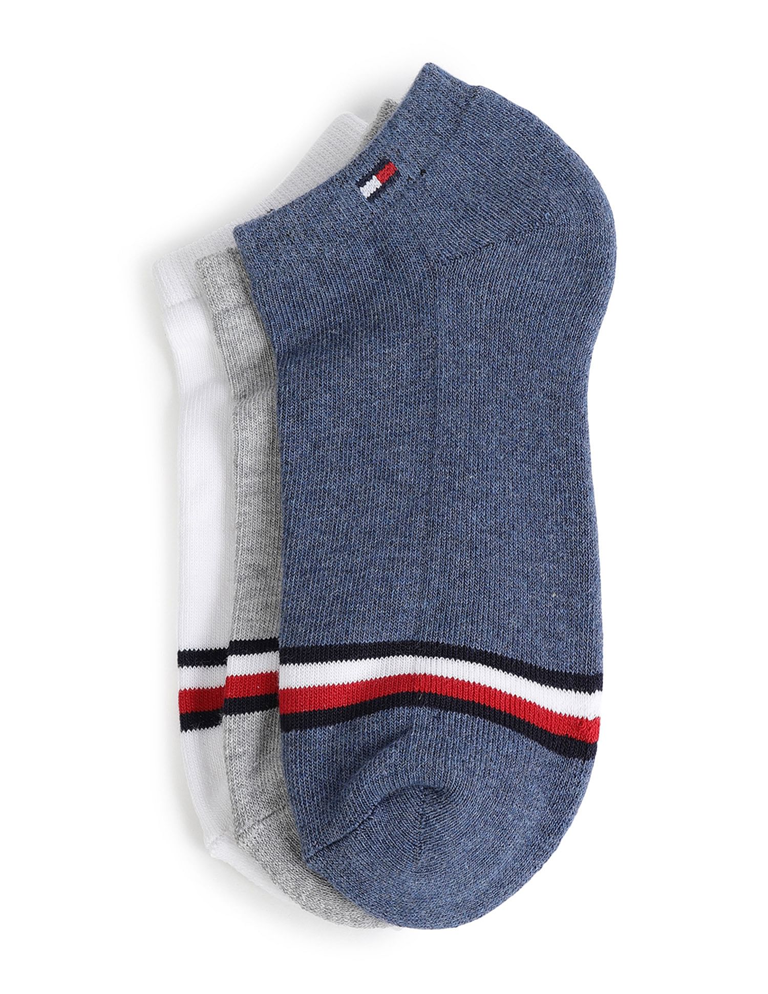 Tommy Hilfiger Finley Ath Ankle Socks - Pack Of 3