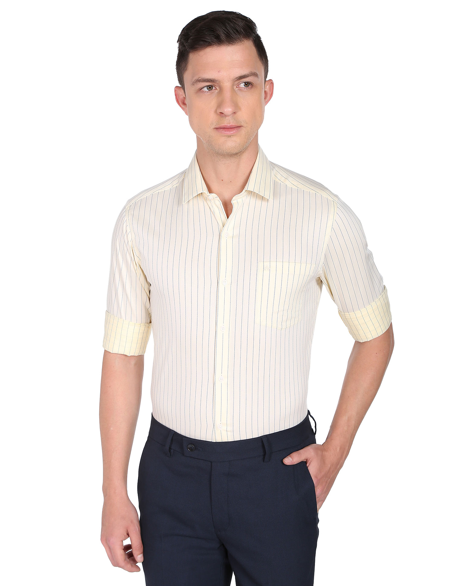 Arrow Pinstripe Cotton Shirt