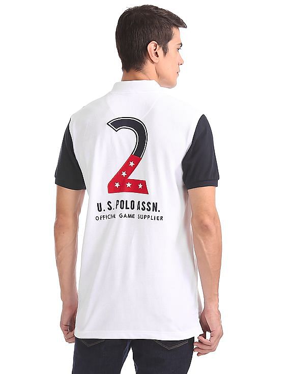U.S. Polo Assn. Regular Fit Colour Block Polo Shirt