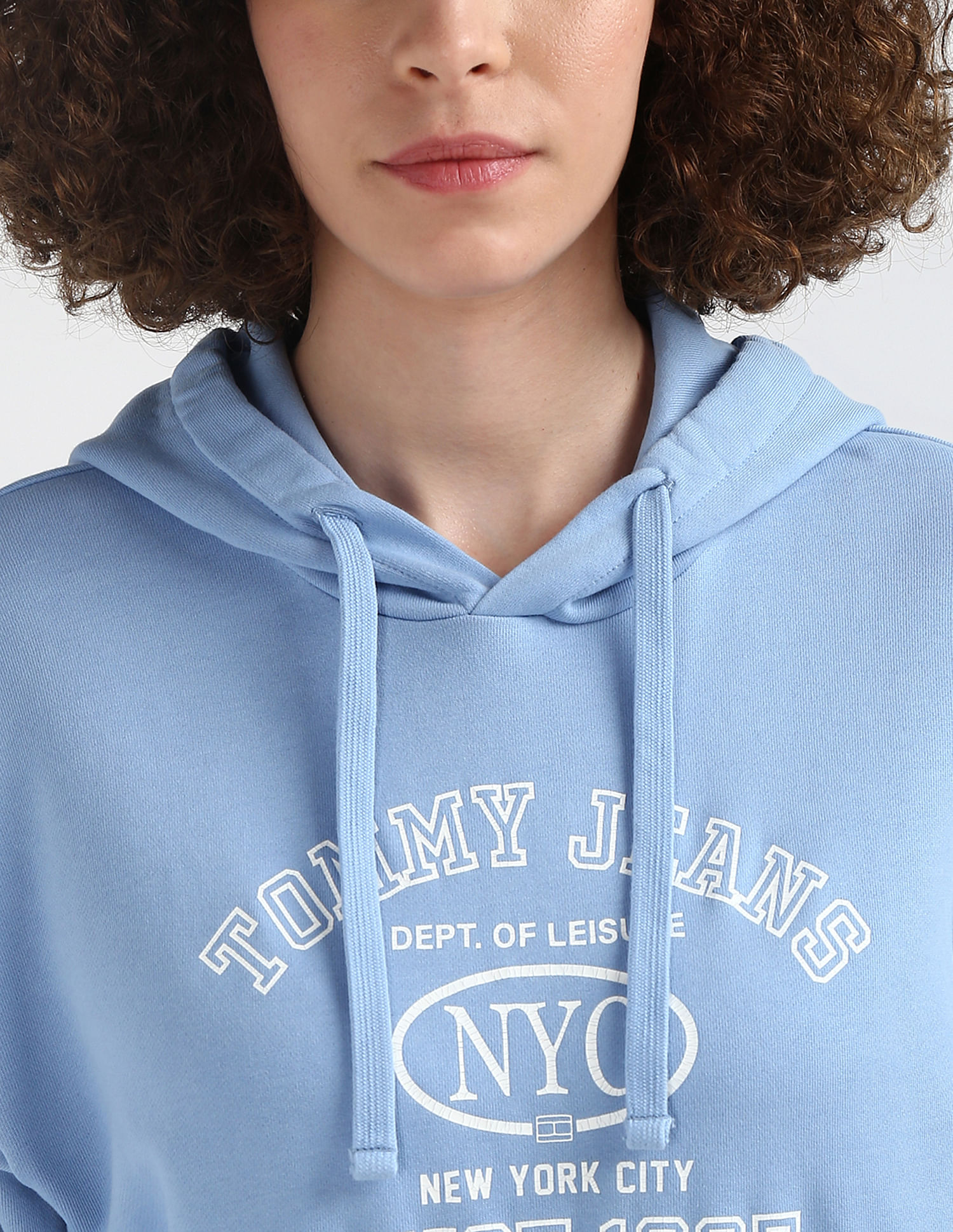 売れ筋商品|||トミーヒルフィガー パーカー・スウェットシャツ アウター レディース Women's Cropped Varsity Crest Cotton Hoodie Sweatshirt Dark Night Navy 61rrLSk1ERL._AC_SX569_.jpg