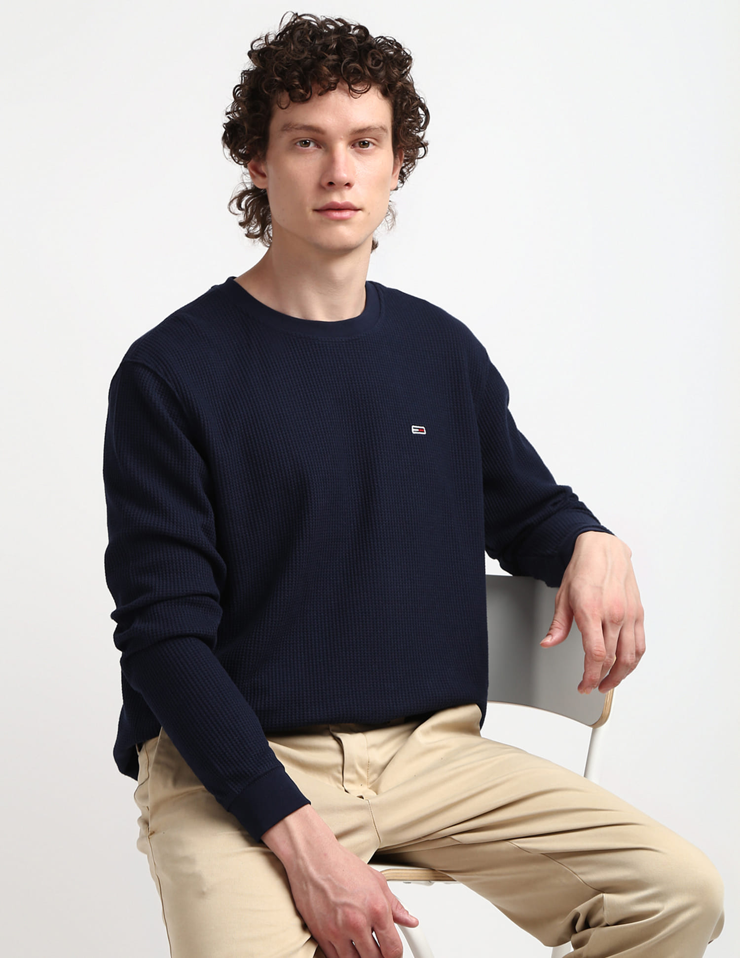 トップス SOL soonerorlater WAFFLE TEE NAVY L トップス Sol Soonerorlater Border L/S Tee SOL soonerorlater