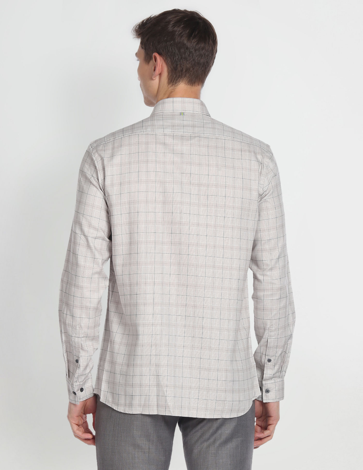 Arrow Newyork Tartan Check Manhattan Slim Fit Shirt