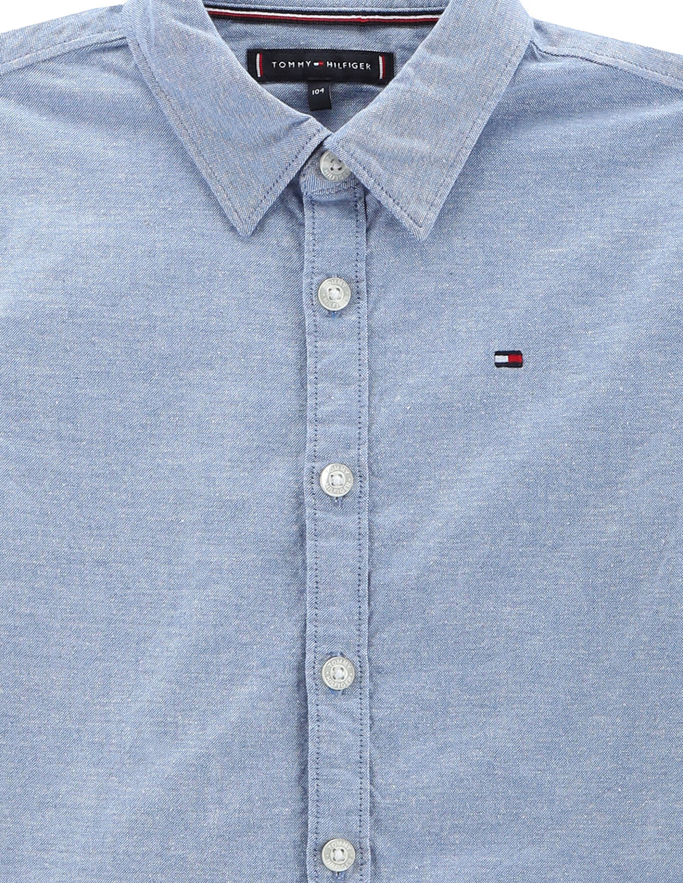 Tommy Hilfiger Kids Boys Transitional Cotton Oxford Shirt